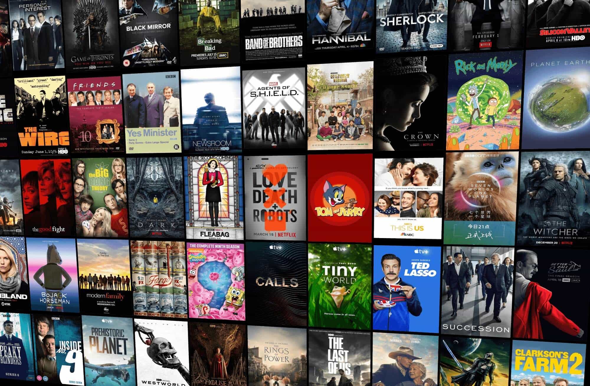 TV calendar hero background